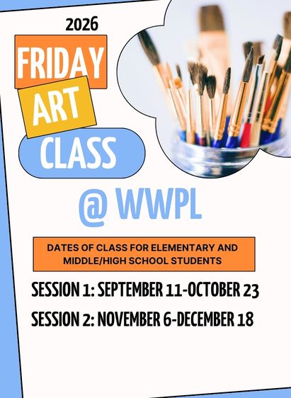 2026 Friday Art Class @ WWPL
