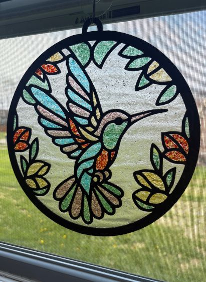 May 21 @ 6-7:30 PM | Suncatcher: Crushed Glass and Resin Art | Adult/Teen | The Craft Room