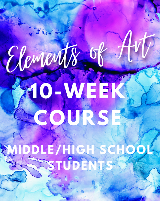 Friday's @WWPL: Starting September 12th | Elements of Art - Middle/High School Students