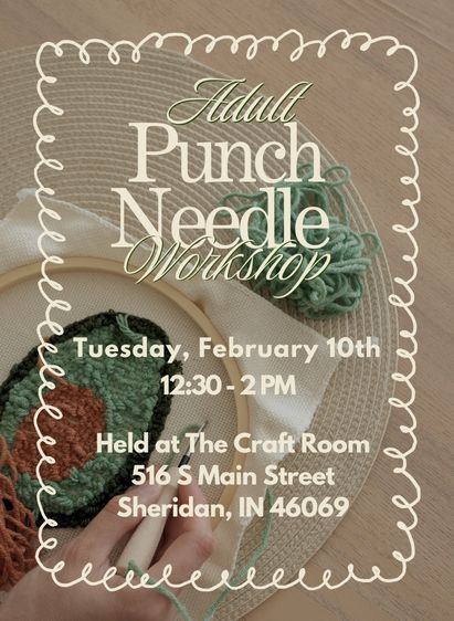 Adult | Punch Needle Workshop | February 10