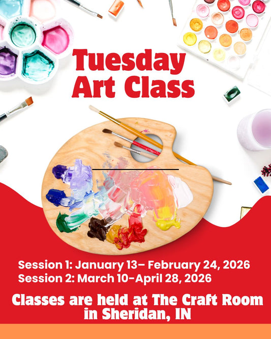YOUTH | Tuesday Art Class@ The Craft Room - Sheridan, IN